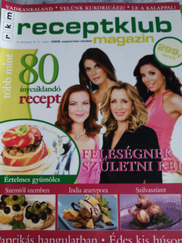 RKM - Receptklub magazin 2006. szeptember-oktber