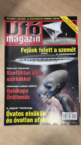 Pusztay Sándor (főszerk.) - Ufó magazin 2019. október - XXX. évf. 10.szám (335.)