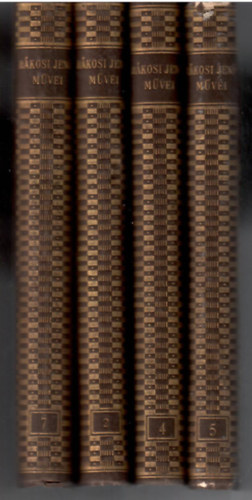 R�kosi Jen� - 4 db R�kosi Jen� M�vei sorozatb�l::2 .Eml�kez�sek II. +  4.:A legnagyobb bolond I., + 5.: A legnagyobb bolond II. + 7.: Aesopus/A szerelem iskol�ja