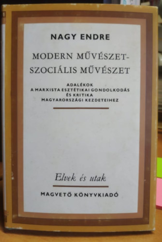 Nagy Endre - Modern mvszet-szocilis mvszet