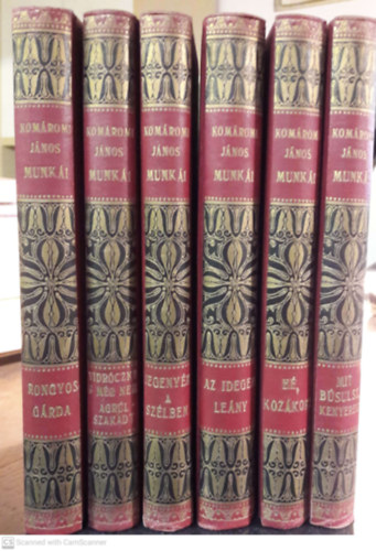 Komromi Jnos - Mit bsulsz, kenyeres?... + H, kozkok! + Az idegen leny + Jegenyk a szlben + Vidrczki s mg nehny grulszakadt + Rongyos grda TIZENHAT ELBESZLS ( 6 ktet )