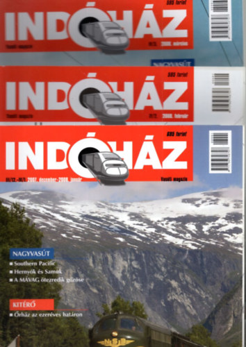 Bak�cs Ferenc Abonyi Gy�rgy - 10 db Ind�h�z 2007 december - 2008 okt�ber