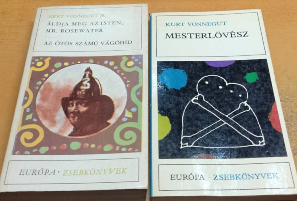 Kurt Vonnegut - ldja meg az Isten, Mr. Rosewater/Az rs szm vghd + Mesterlvsz (2 ktet)