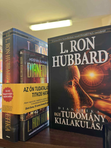 L. R. Hubbard - Dianetika - A szellemi egszsg modern tudomnya + Dianetika: Egy tudomny kialakulsa + DVD Hogyan alkalmazzuk a dianetikt?