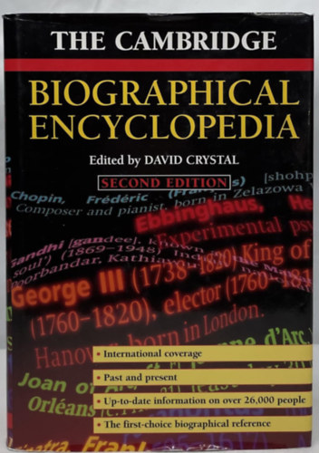 David Crystal - The Cambridge Biographical Encyclopedia (Second Edition)