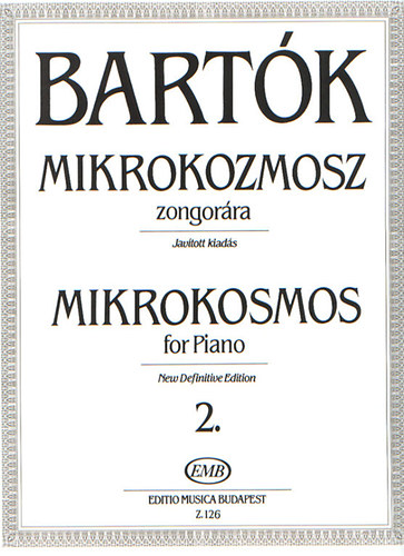 Bartk Bla - Mikrokozmosz zongorra 2. - Z126