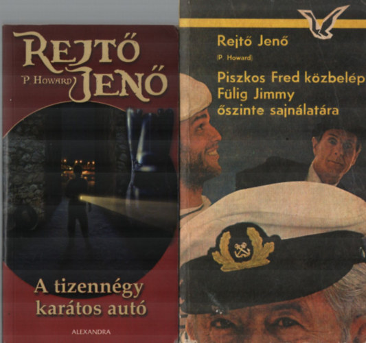 Rejt Jen - 2 db Rejt Jen egytt: A tizenngy kartos aut, Piszkos Fred kzbelp.