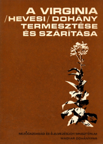 A virginia (hevesi) dohány termesztése és szárítása