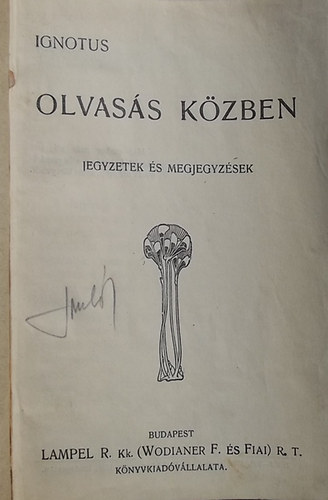 Ignotius - Olvass kzben