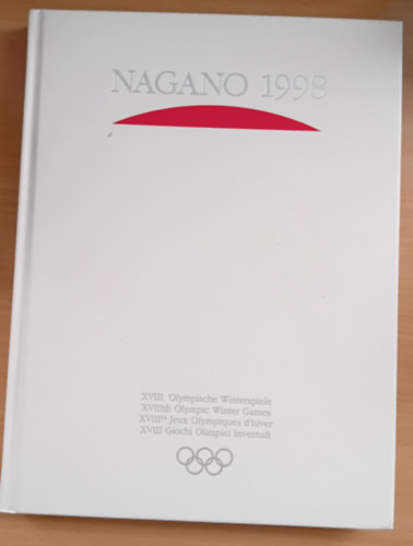 Nagano 1998 XVIII./ (Olimpische Winterspiele, Olymic winter games, ) német.angol-francia-olasz/