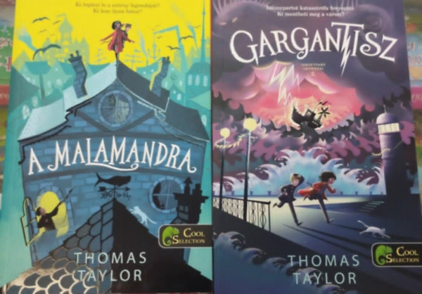 Thomas Taylor - 2db Thomas Taylor k�nyv: A malamandra - Iszonypart legend�i 1.+ Gargantisz - Iszonypart legend�i 2.