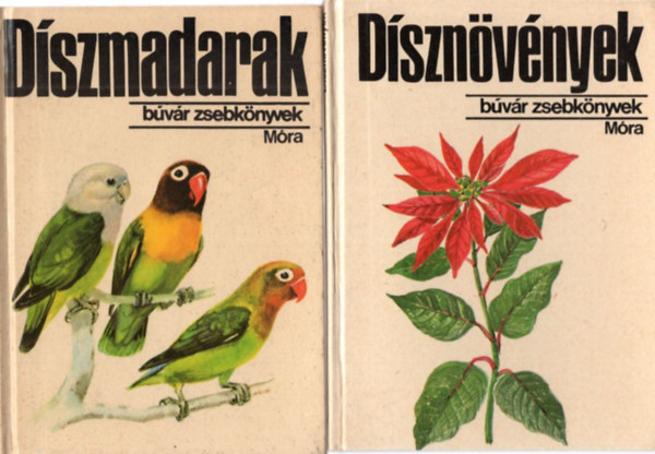 Debreczy-Bíró Vargha-Muray - 2 db Búvár zsebkönyvek: Dísznövények + Díszmadarak