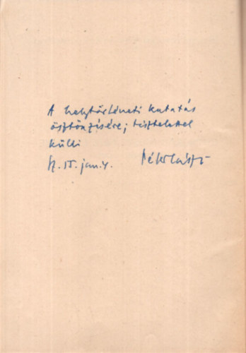 P�ter L�szl� - Csongr�d megye n�pe �s f�ldje.(Aj�nl�-bibliogr�fia)-Dedik�lt.