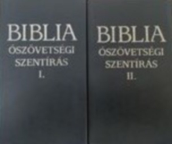 Biblia - szvetsgi szentrs I-II