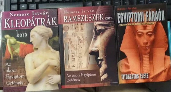 Lvai Anita- Pot Istvn Nemere Istvn - 3 db m, mveldstrtnet: Kleoptrk kora+ Ramszeszek kora+ Egyiptomi frak titokzatos lete