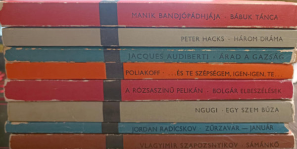 Peter Hacks, Jacques Audiberti, Nicolai Poliakoff, Jordan Radicskov, Vlagyimir Szapozsnyikov Manik Bandjpdhjja - Modern knyvtr knyvcsomag