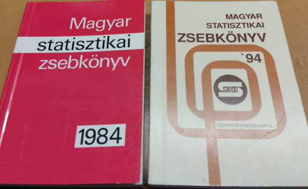 Mike Gyula dr. (szerk.) - 2 db Magyar statisztikai zsebknyv