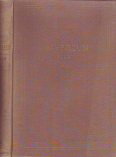 Surnyi va  (Szerk.) - Univerzum 1968 II. (7-12.szm egybektve)