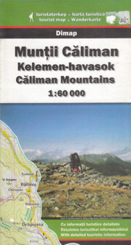 Turistatrkp (Munti Caliman - Kelemen-havasok) (1:60 000) Rszletes turisztikai informcikkal
