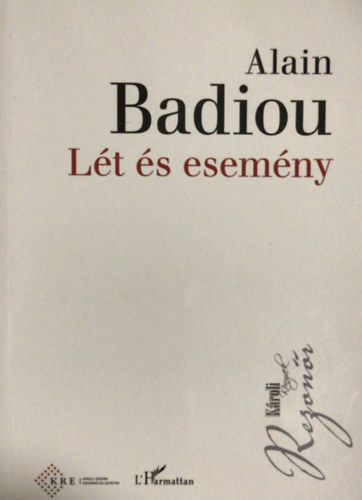 Alain Badiou - L�t �s esem�ny