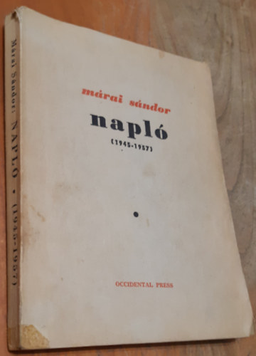M�rai S�ndor - Napl� (1945-1957)
