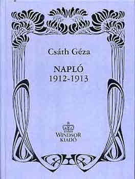 Csth Gza - Napl 1912-1913