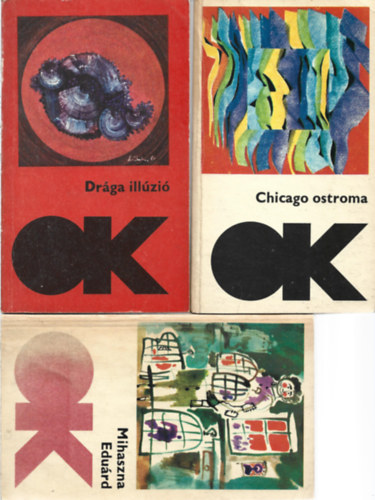 3 db Olcs� K�nyvt�r. Dr�ga ill�zi�, Chicago ostroma, Mihaszna Edu�rd