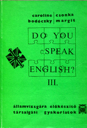 Bodczky-Csonka - Do you speak english? III.