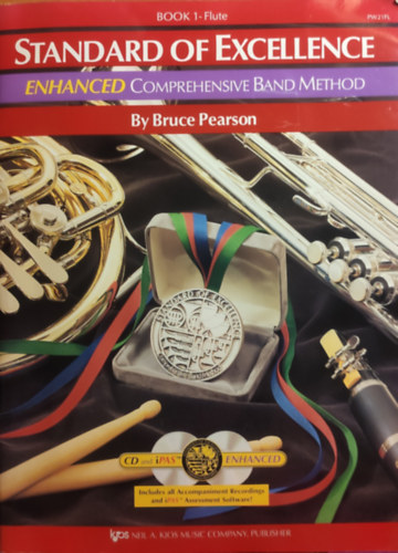 Bruce Pearson - Standard of Excellence - Enhanced Comprehensive Band Method - Book 1 Flute - 2 db CD-vel