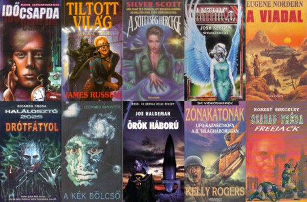 James Russel, Ken Grimwood, Leonard Banister, Josh Keegan, Robert Sheckley, Eugene Nordern, Joe Haldeman, Ricardo Crosa Silver Scott - ---