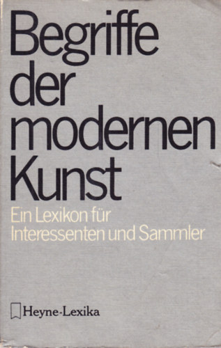 Rolf Linnenkamp - Begriffe der modernen Kunst