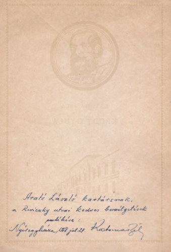 Katona B�la - Krudy Gyula (1878-1933) (Dedik�lt)