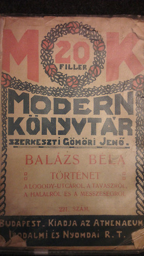 G�m�ri Jen�  (szerk) - Modern K�nyvt�r 221. sz�m