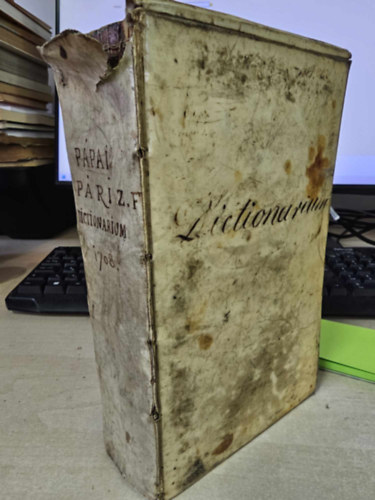 Tstsi,  Joannes Priz Ppai Ferenc (Jnos) - Dictionarium latino-hungaricum/Dictionarium hungarico-latinum 1708, hozzktve: Tstsi, (Jnos) Joannes: Observationes orthographico-grammaticae...