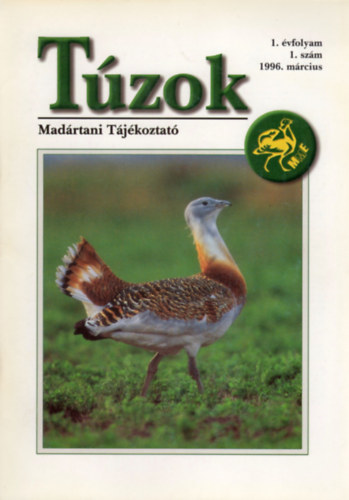 Schmidt Egon  (fszerk.) - Tzok (Madrtani Tjkoztat) - 1. vf. 1. szm (1996. mrcius)