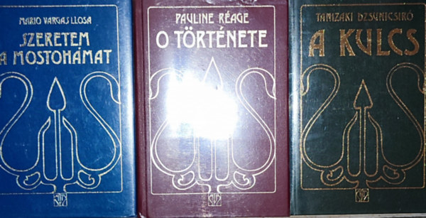 Mario Vargas LLosa, Tanizaki Dzsunicsir� Pauline R�age - 3db reg�ny - Pauline R�age-O t�rt�nete; Mario Vargas Llosa-Szeretem a mostoh�mat; Tanizaki Dzsunicsir�-A kulcs
