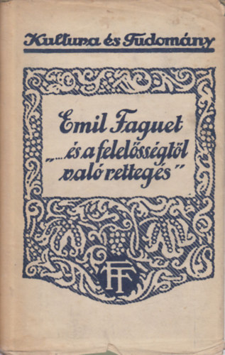 Emil Fauget - "...s a felelssgtl val rettegs" ("A kontrsg kultusznak" folytatsa)