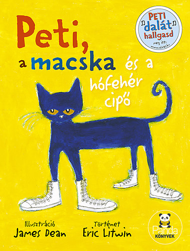 Eric Litwin - Peti, a macska s a hfehr cip