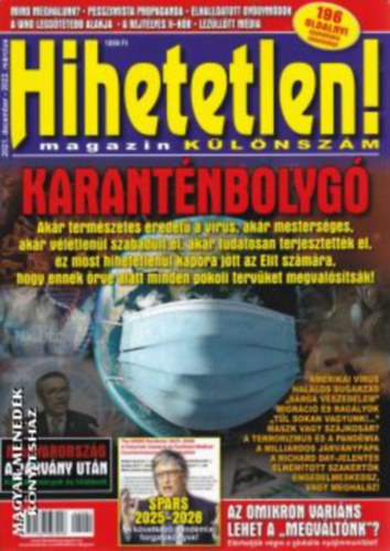 Karant�nbolyg� - K�L�NSZ�M Hihetetlen Magazin