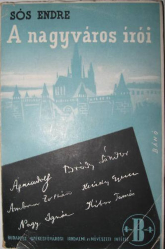Sós Endre - A nagyváros írói