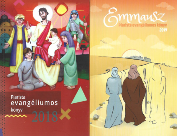 2 db Piarista evang�liumos k�nyv, 2018, Emmausz 2019