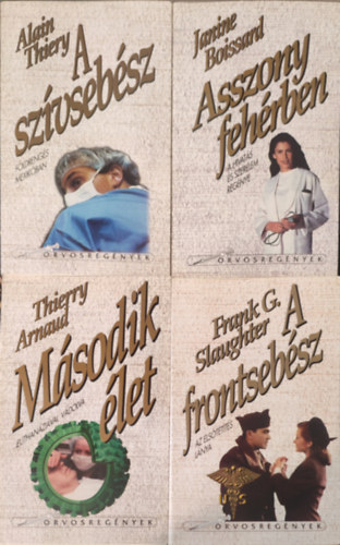 Slaughter/Boissard/Thiery/Arnaud - M�sodik �let+A sz�vseb�sz+Asszony feh�rben+A frontseb�sz 4db