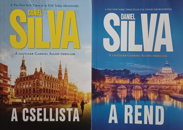 Daniel Silva - A csellista + A rend (2 m)