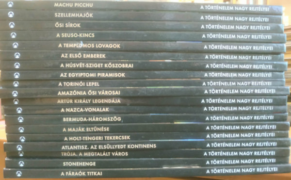 Kossuth Kiad� - 19 db A t�rt�nelem nagy rejt�lyei sorozatb�l 1-19-ig