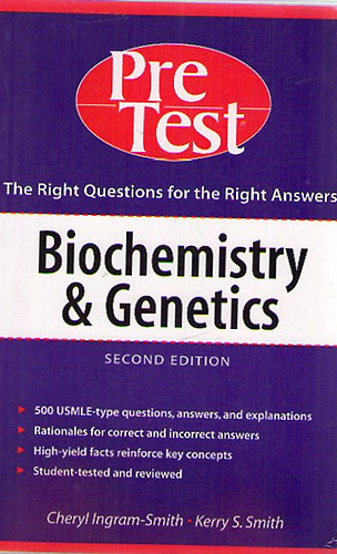 Kerry S. Smith; Cheryl Ingram-Smith - PreTest Biochemistry and Genetics