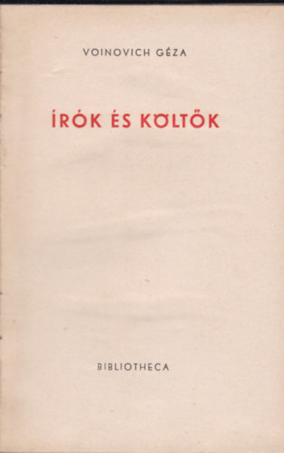 Voinovich G�za - �r�k �s k�lt�k