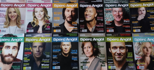 Szalai Nra - 5 perc Angol Magazin:  2014.: 10., 11., 12., +  2015.: 1., 2., 3., 4., 5., 6., 7., 8., 9. szrvnyszmok (12 db)