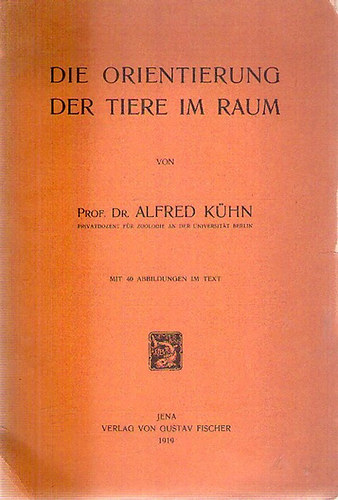 Alfred Khn - Die Orientierung der Tiere im Raum