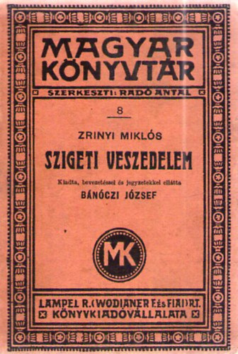 Zrnyi Mikls - Szigeti veszedelem
