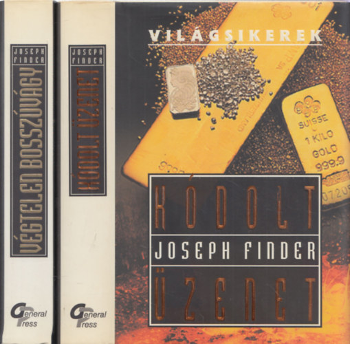 Joseph Finder - 2db "Vilgsikerek" - Joseph Finder: Vgtelen bosszvgy + Kdolt zenet